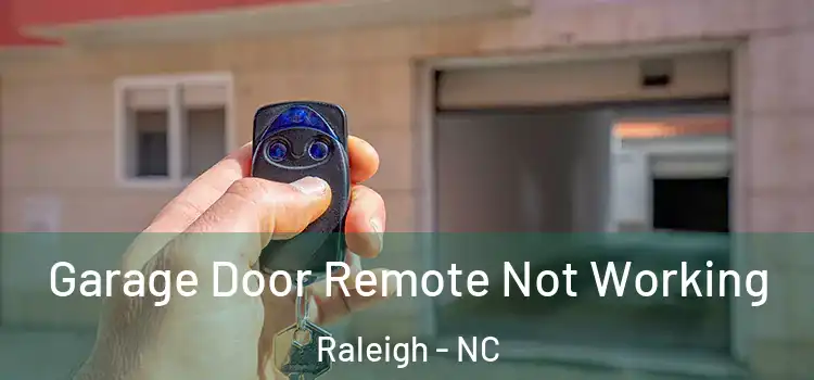  Garage Door Remote Not Working Raleigh - NC