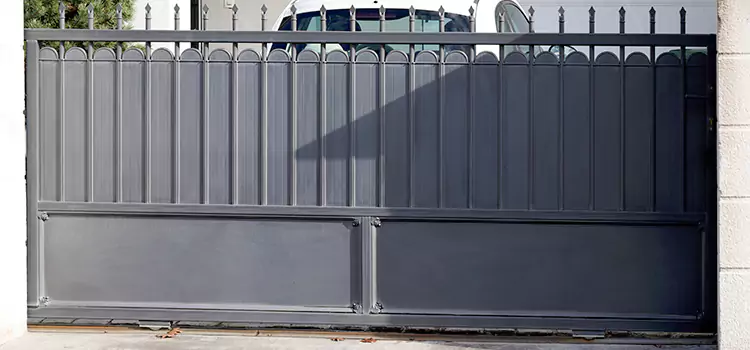 Metal Driveway Gate Installation Raleigh