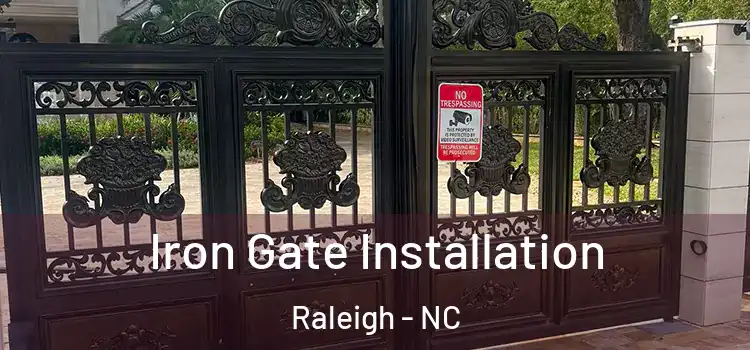  Iron Gate Installation Raleigh - NC